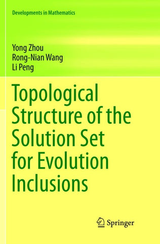 Topological Structure of the Solution Set for Evolution Inclusions