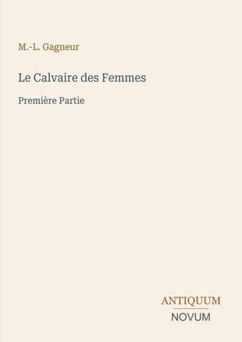 Le Calvaire des Femmes