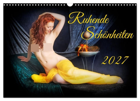 Ruhende Schönheiten (Wandkalender 2027 DIN A3 quer), CALVENDO Monatskalender