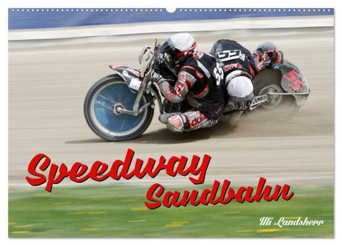 Speedway Sandbahn (Wandkalender 2027 DIN A2 quer), CALVENDO Monatskalender