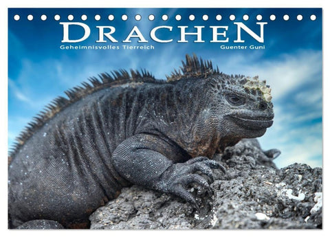 Drachen: Geheimnisvolles Tierreich (Tischkalender 2027 DIN A5 quer), CALVENDO Monatskalender