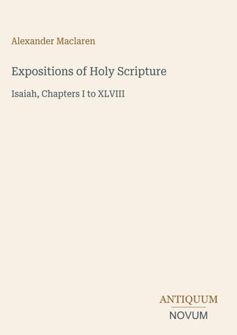 Expositions of Holy Scripture