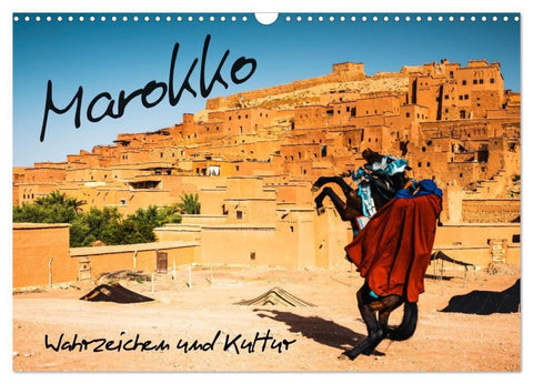Marokko - Wahrzeichen und Kultur (Wandkalender 2027 DIN A3 quer), CALVENDO Monatskalender