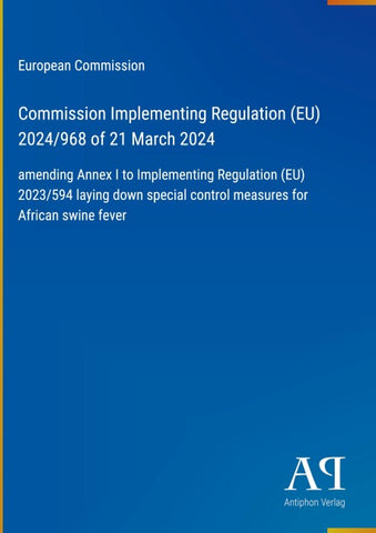 Commission Implementing Regulation (EU) 2024/968 of 21 March 2024