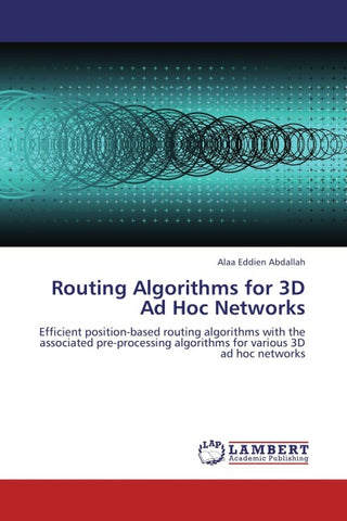 Routing Algorithms for 3D Ad Hoc Networks