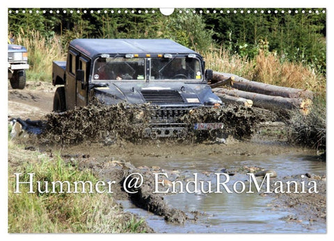 Hummer @ EnduRoMania (Wandkalender 2027 DIN A3 quer), CALVENDO Monatskalender