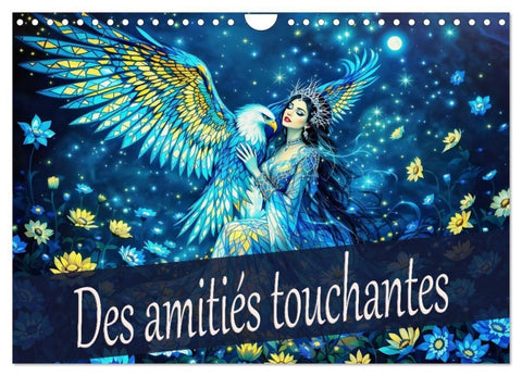 Des amitiés touchantes (Calendrier mural 2027 DIN A4 vertical), CALVENDO calendrier mensuel