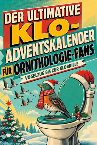 Der ultimative Klo-Adventskalender für Ornithologie-Fans