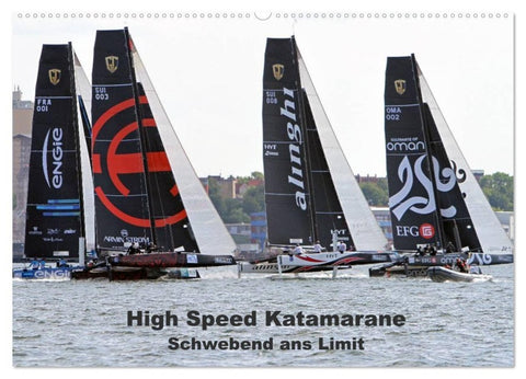 High Speed Katamarane - Schwebend ans Limit (Wandkalender 2027 DIN A2 quer), CALVENDO Monatskalender