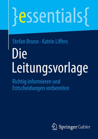 Die Leitungsvorlage