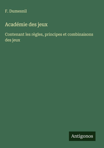 Académie des jeux