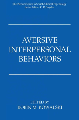 Aversive Interpersonal Behaviors