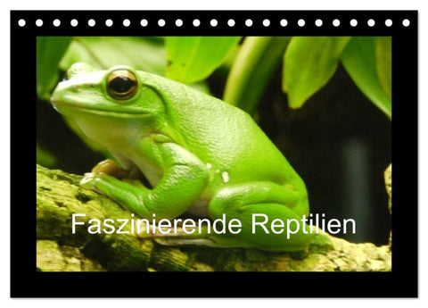 Faszinierende Reptilien (Tischkalender 2027 DIN A5 quer), CALVENDO Monatskalender