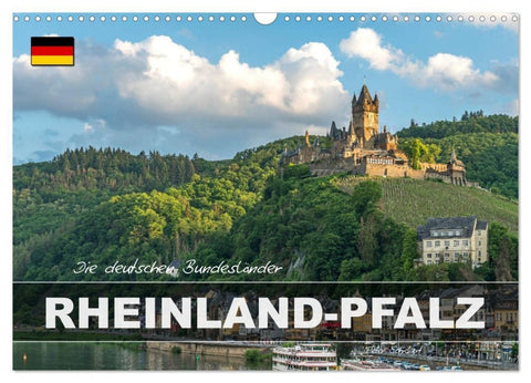 Die deutschen Bundesländer - Rheinland-Pfalz (Wandkalender 2027 DIN A3 quer), CALVENDO Monatskalender