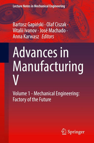 Advances in Manufacturing V