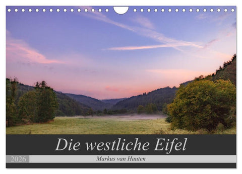 Die westliche Eifel (Wandkalender 2026 DIN A4 quer), CALVENDO Monatskalender