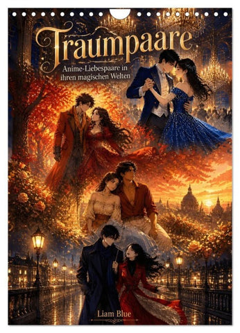 Traumpaare (Wandkalender 2027 DIN A4 hoch), CALVENDO Monatskalender