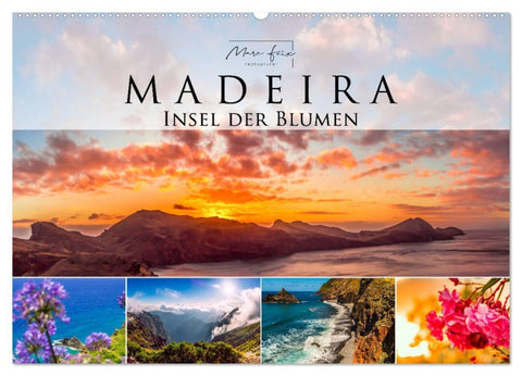 Madeira - Insel der Blumen 2026 (Wandkalender 2026 DIN A2 quer), CALVENDO Monatskalender
