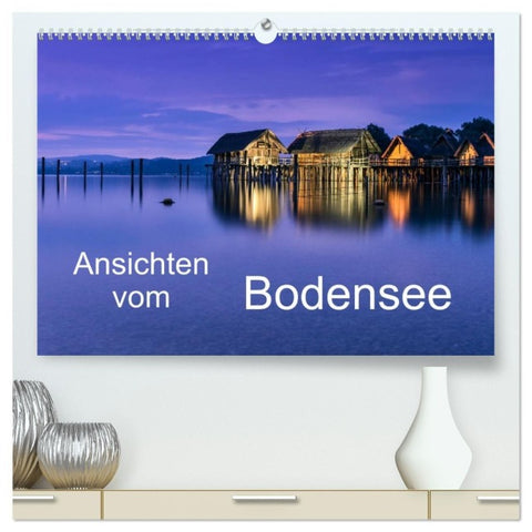 Ansichten vom Bodensee (hochwertiger Premium Wandkalender 2027 DIN A2 quer), Kunstdruck in Hochglanz