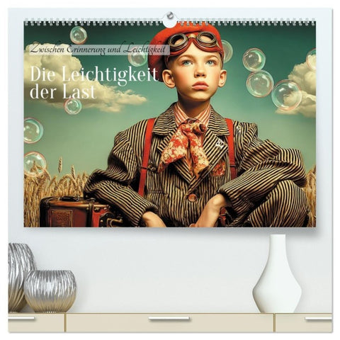 Die Leichtigkeit der Last (hochwertiger Premium Wandkalender 2027 DIN A2 quer), Kunstdruck in Hochglanz