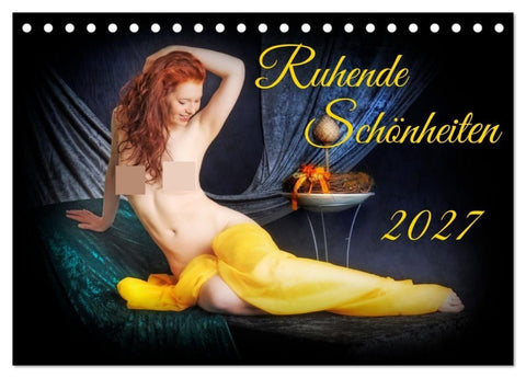 Ruhende Schönheiten (Tischkalender 2027 DIN A5 quer), CALVENDO Monatskalender