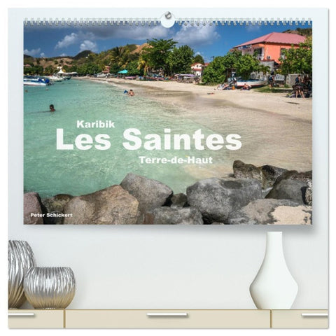 Karibik - Les Saintes - Terre De Haut (hochwertiger Premium Wandkalender 2026 DIN A2 quer), Kunstdruck in Hochglanz