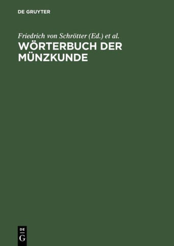 Wörterbuch der Münzkunde