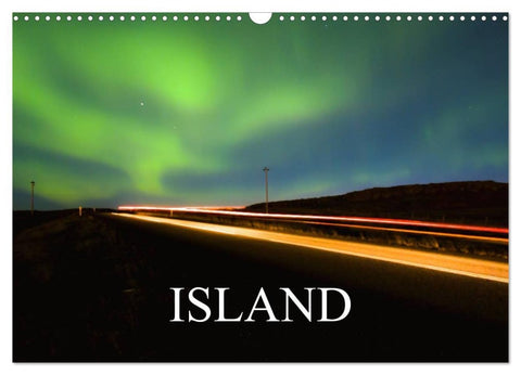 Island (Wandkalender 2026 DIN A3 quer), CALVENDO Monatskalender
