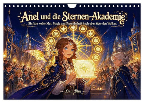 Anel und die Sternen-Akademie (Wandkalender 2027 DIN A4 quer), CALVENDO Monatskalender