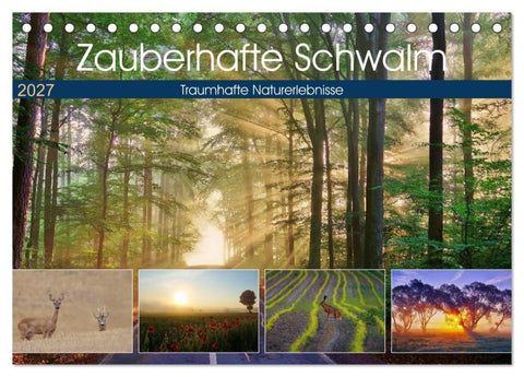 Zauberhafte Schwalm (Tischkalender 2027 DIN A5 quer), CALVENDO Monatskalender