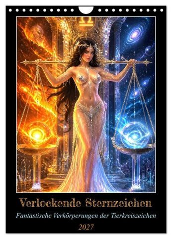 Verlockende Sternzeichen (Wandkalender 2027 DIN A4 hoch), CALVENDO Monatskalender