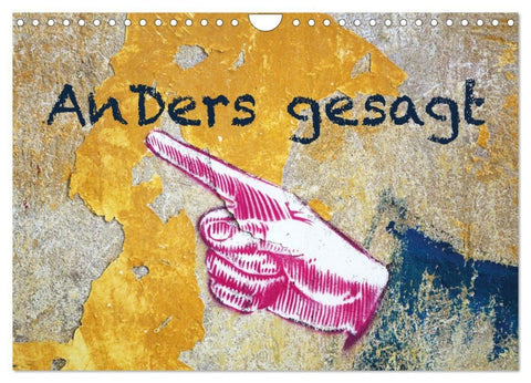 Anders gesagt (Wandkalender 2027 DIN A4 quer), CALVENDO Monatskalender