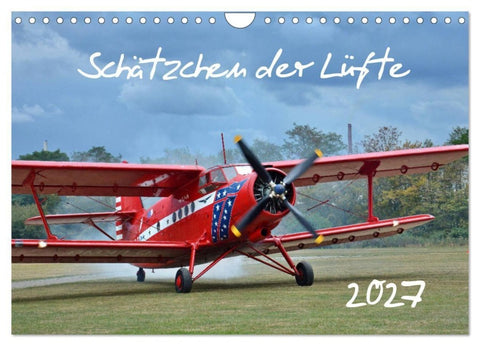 Schätzchen der Lüfte (Wandkalender 2027 DIN A4 quer), CALVENDO Monatskalender
