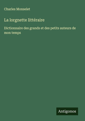 La lorgnette littéraire