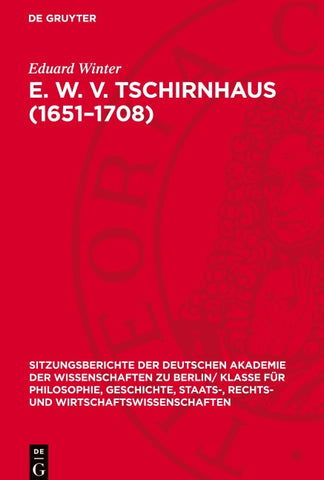 E. W. v. Tschirnhaus (1651–1708)