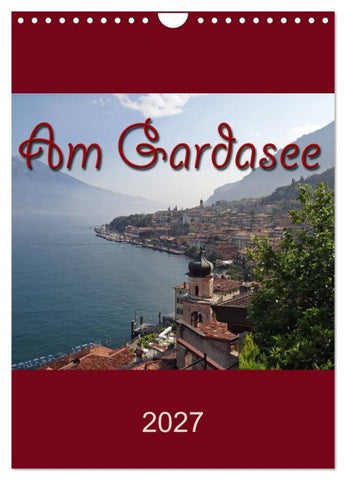 Am Gardasee (Wandkalender 2027 DIN A4 hoch), CALVENDO Monatskalender