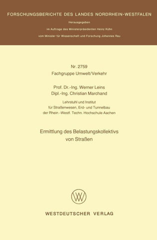 Ermittlung des Belastungskollektivs von Straßen