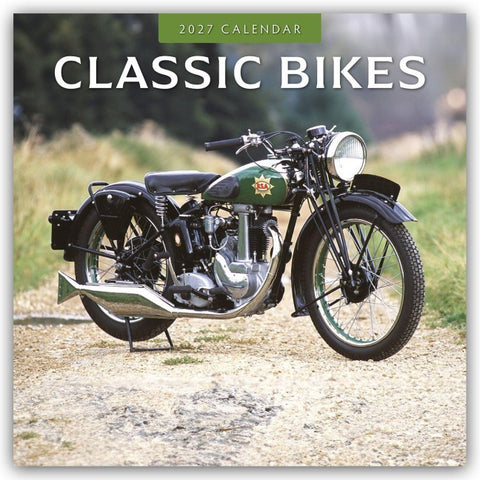 Classic Bikes – Klassische Motorräder 2027 – 16-Monatskalender