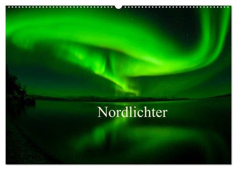 Nordlichter (Wandkalender 2026 DIN A2 quer), CALVENDO Monatskalender