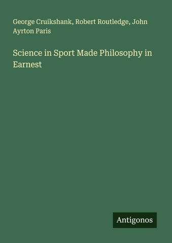 Science in Sport Made Philosophy in Earnest