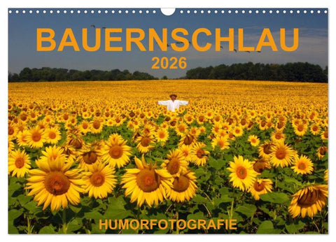 BAUERNSCHLAU 2026 (Wandkalender 2026 DIN A3 quer), CALVENDO Monatskalender