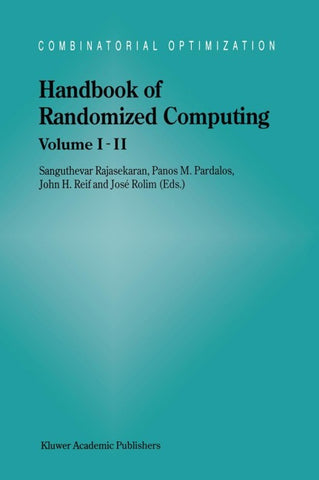 Handbook of Randomized Computing