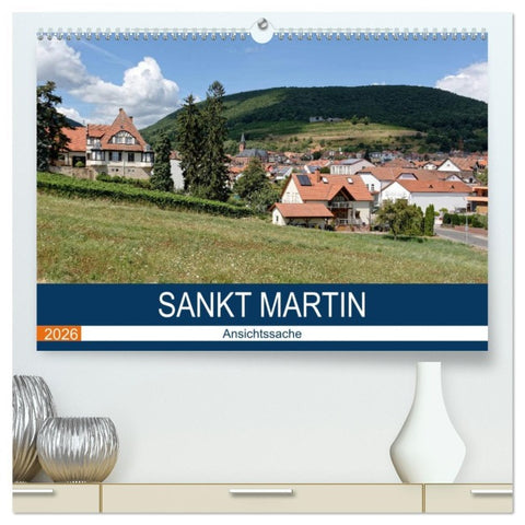 Sankt Martin - Ansichtssache (hochwertiger Premium Wandkalender 2026 DIN A2 quer), Kunstdruck in Hochglanz