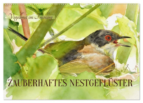 Zauberhaftes Nestgeflüster (Wandkalender 2027 DIN A2 quer), CALVENDO Monatskalender