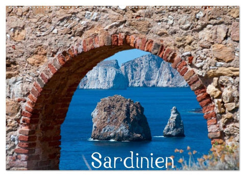 Sardinien (Wandkalender 2027 DIN A2 quer), CALVENDO Monatskalender