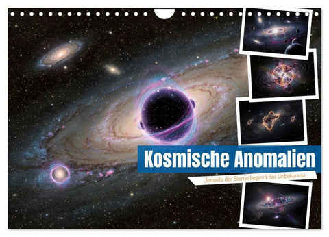 Kosmische Anomalien (Wandkalender 2027 DIN A4 quer), CALVENDO Monatskalender