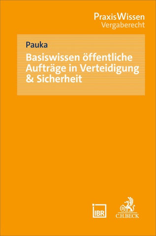 Basiswissen öffentliche Aufträge in Verteidigung & Sicherheit