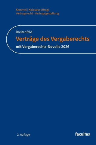 Verträge des Vergaberechts