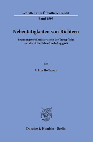 Nebentätigkeiten von Richtern