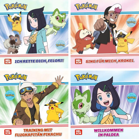 4er-Set Maxi-Mini 64: Pokémon
